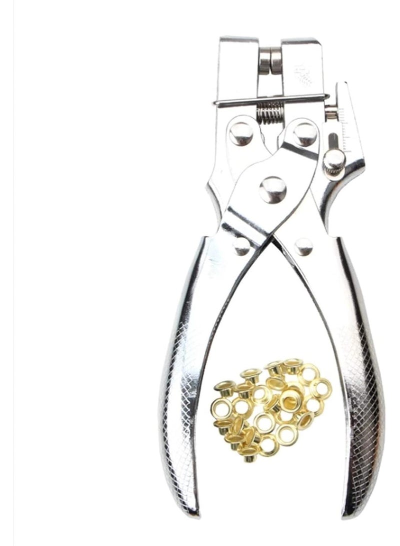 GGOOT Multifunction Punching Pliers Labor Saving Button Pliers Eyelet Pliers Dual Use Rung Hole Punching Machine Hole Punching Tool Beat Hole Of About 5 Mm Hardware tools  - Image 4