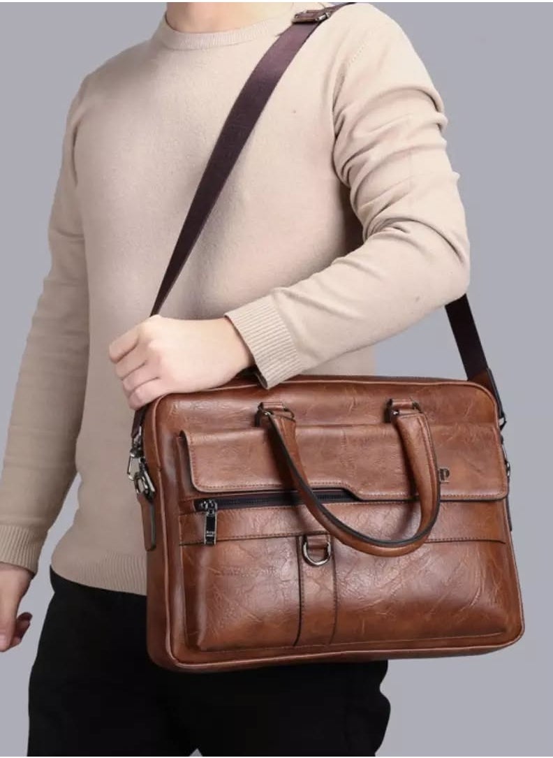Jeep - laptop Bag Brown - Image 1