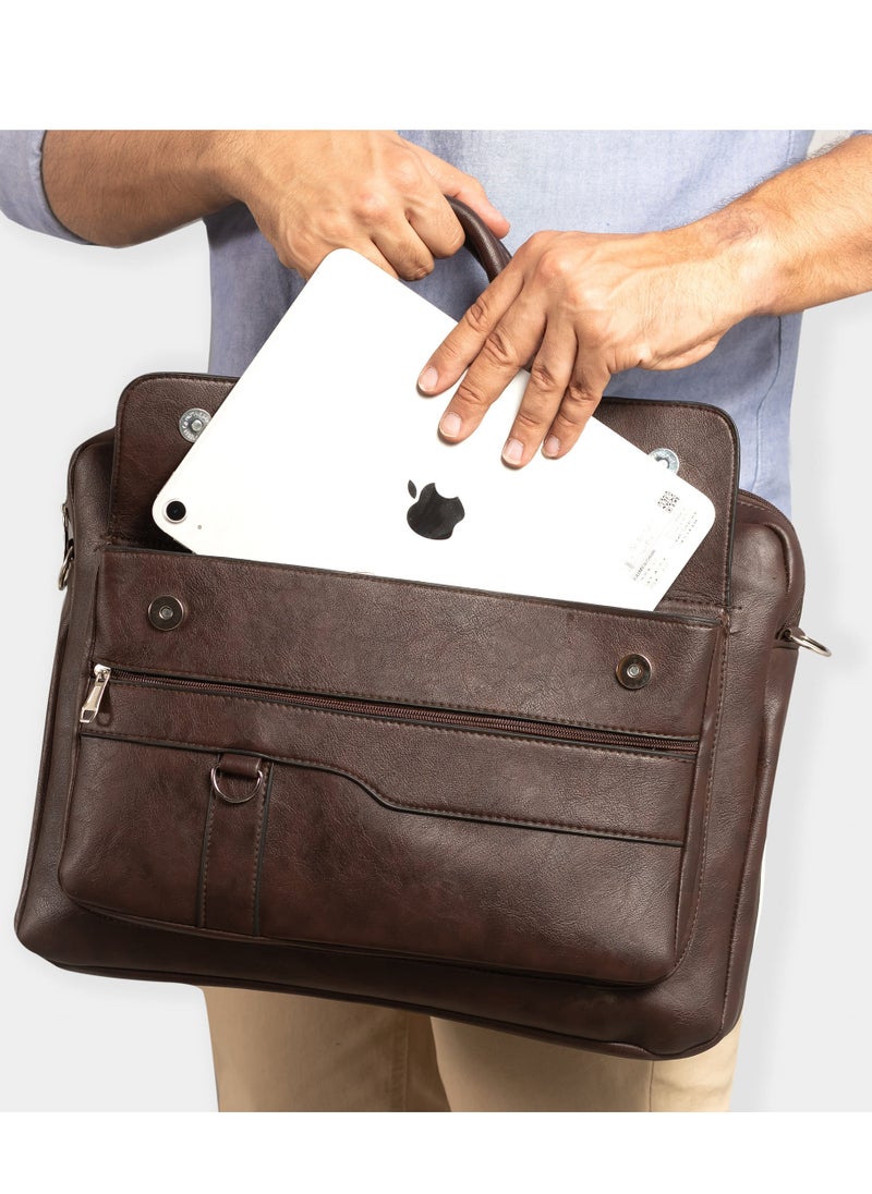 Jeep - laptop Bag Brown - Image 1