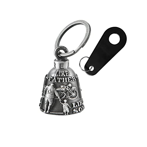 GARGOYLE BELLS Colorful Motorcycle Bell with Hanger for Biker Good Luck Biker Bells Motorcycle Accessories Key Chain for Luck - Image 1