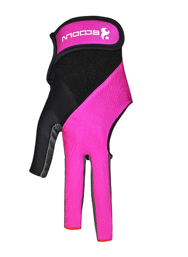 NIBEMINENT Three Cut Pool Cue Billiard Gloves S-M  - Image 1