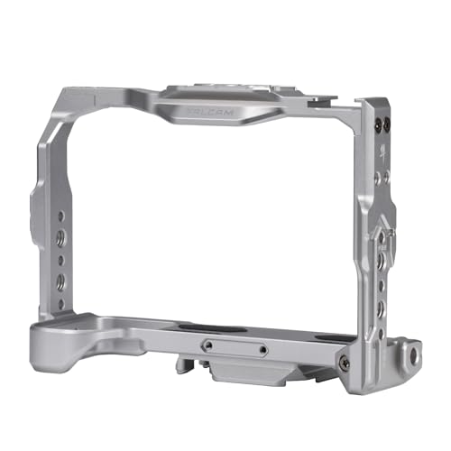 FALCAM ZVE1 Full Camera Cage for Sony ZVE1SilverCompaitable with F22F38 and F50 Quick Release SystemC00B3501W - Image 3