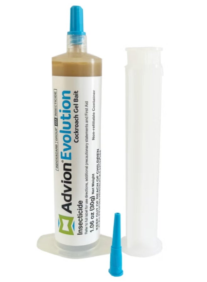 Advion Evolution Cockroach Gel Bait. Cockroach killer gel. 1 Tubes 1x30 gram - Image 1