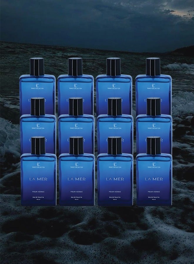 FANCY COLLECTION 12 Pieces La Mer Fancy Perfume For Men 100ml EDT - Image 1