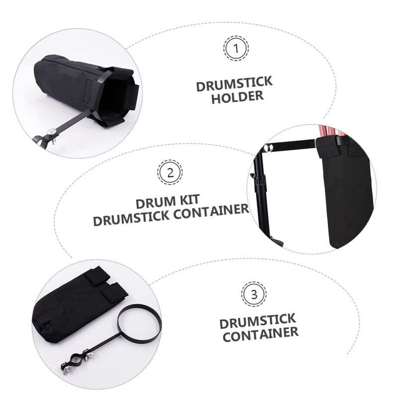 Oxford Cloth Drumstick Carry Bag Storage Case for Drum Set Mallets Holder Accessory - Image 4