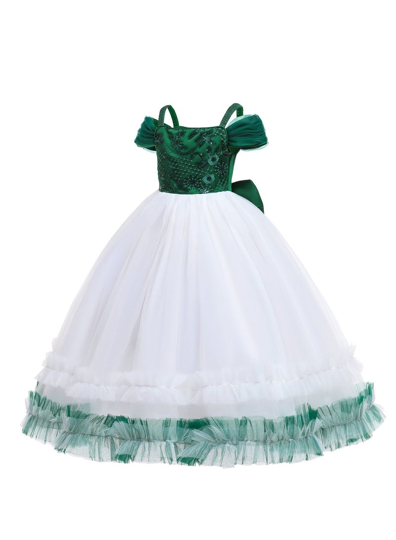 Princess Cap Sleeve Maxi Dress  - Image 2