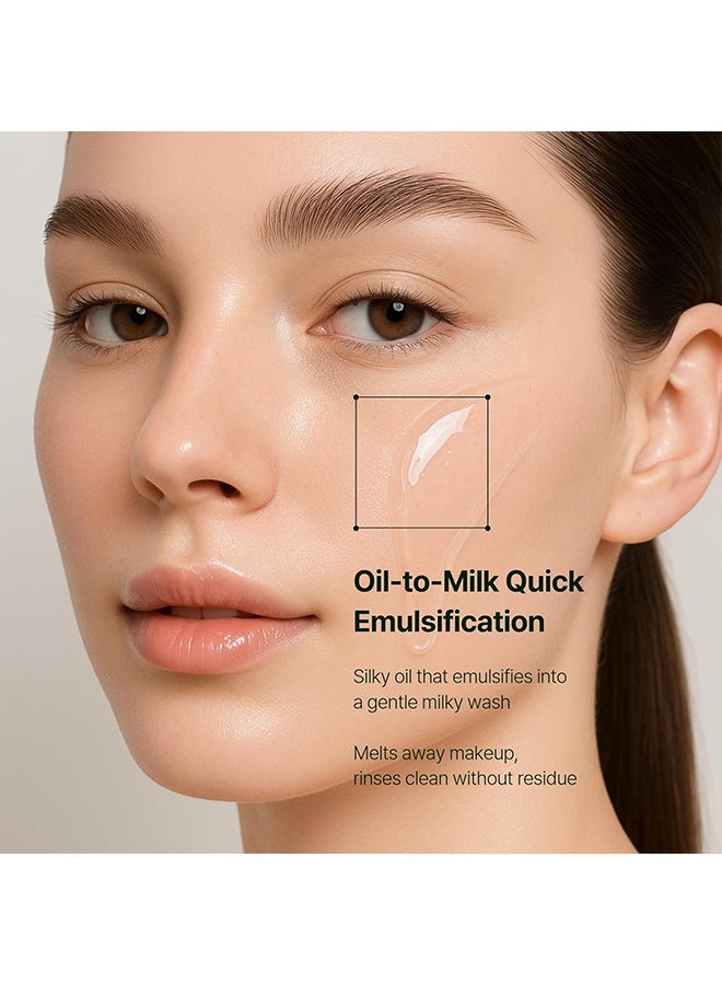 فوز اليوم زيت تنظيف الأفلام من مستخلص الشيح، مع أورين | إزالة المكياج اليومي وإزالة الرؤوس السوداء بدون انسداد المسام، العناية بالبشرة الكورية بالتنظيف المزدوج - Image 3