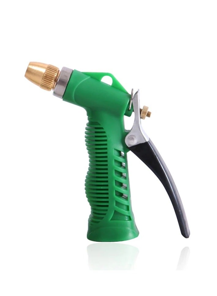 Copper Head Water Spray Gun With Strong Pressure For Washing The House And Car Or Irrigating The Garden Farm Or Chalet Suitable For The Home Or In The Construction Work Site