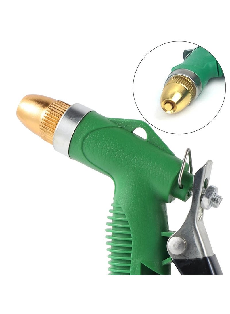 Copper Head Water Spray Gun With Strong Pressure For Washing The House And Car Or Irrigating The Garden Farm Or Chalet Suitable For The Home Or In The Construction Work Site