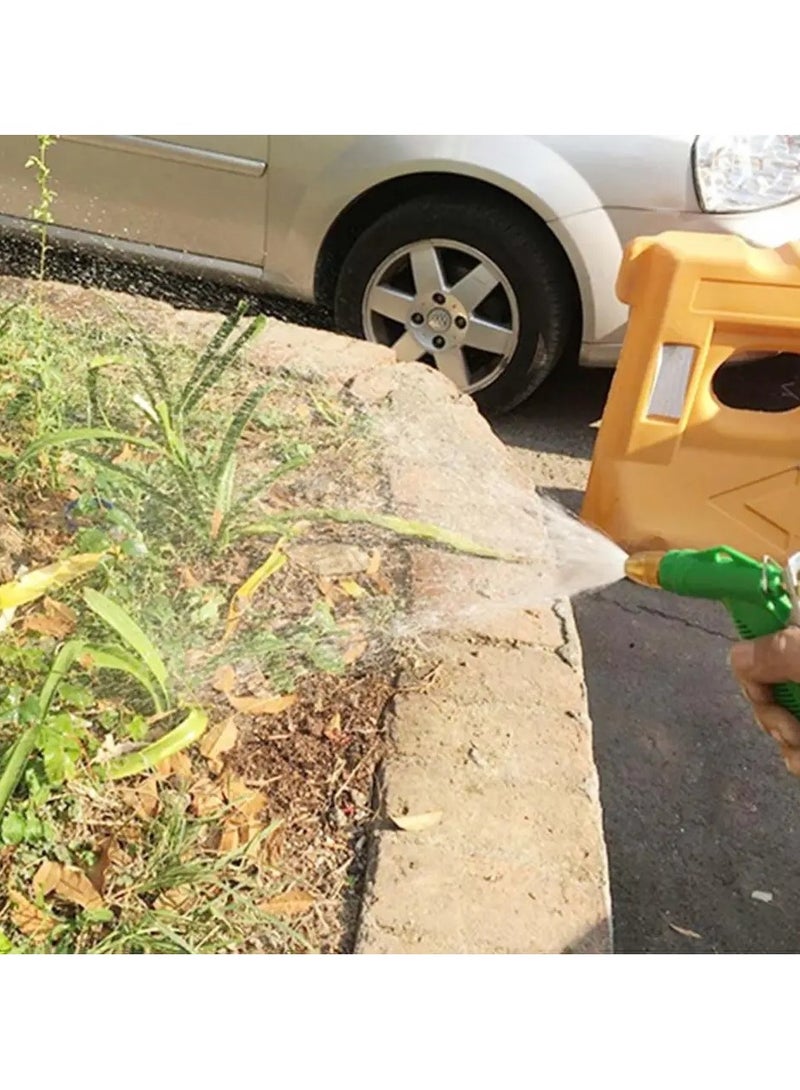 Copper Head Water Spray Gun With Strong Pressure For Washing The House And Car Or Irrigating The Garden Farm Or Chalet Suitable For The Home Or In The Construction Work Site