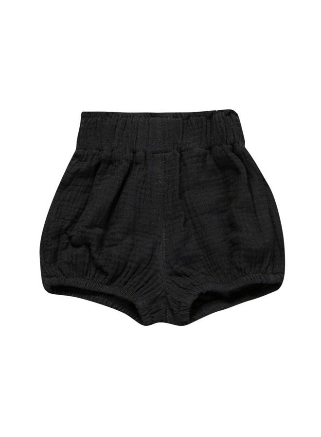 MYGBCPJS Baby Girls Boys 3 Pack Cotton Linen Blend Cute Bloomer Shorts Loose Harem Shorts, As Picture2, 3-4 Years - Image 4