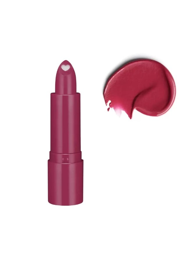 Essence Essence Heart Shaped Core Fruity Lip Balm With 10 Percent Sweet Almond Oil- 05 Bold Blackberry  - Image 2