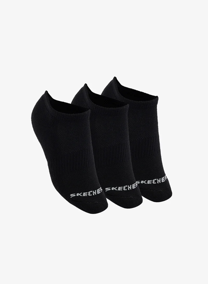 3 Pack Terry No Show Socks