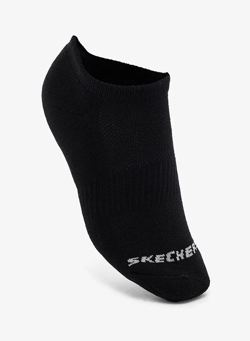SKECHERS  3 Pack Terry No Show Socks  | Best Price UAE