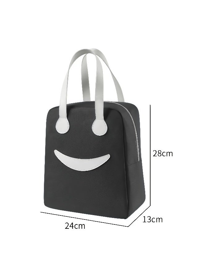 Lazer Insulated Lunch Bag | Smiley Design for All - Image 2