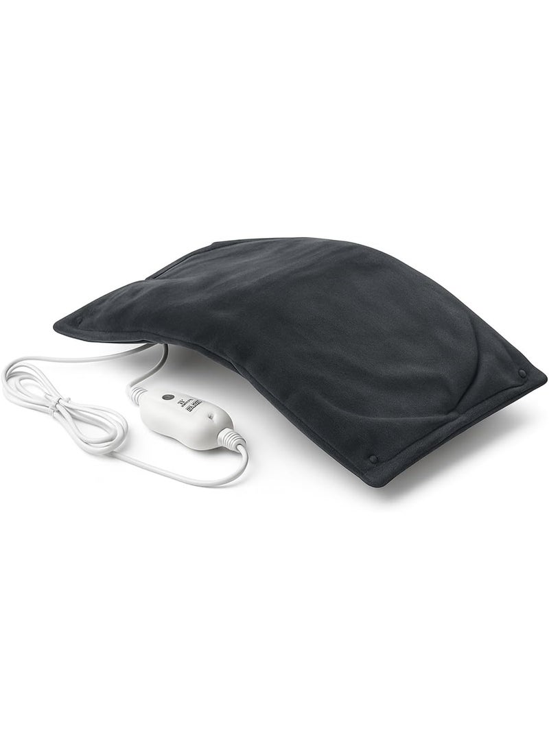 وسادة تدفئة كهربائية لتدليك الجسم - وسادة حرارية علاجية لتسكين آلام الظهر والأكتاف - مريحة للاستخدام المنزلي بغطاء قابل للغسل وسلك طويل - Image 1