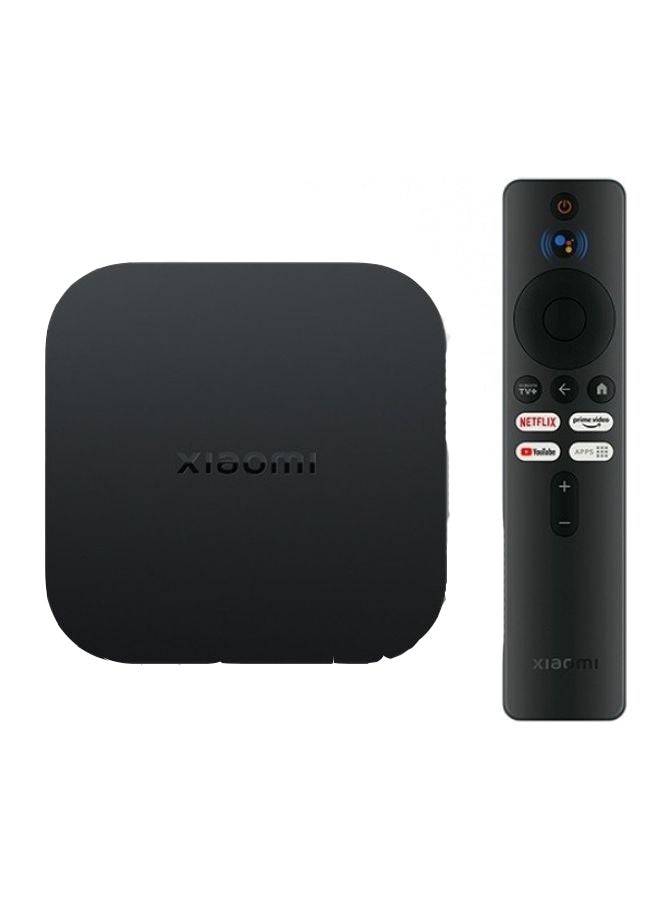 Xiaomi Mi Box S (2nd Gen) 2023 with 4K Ultra HD Streaming Media Player |Dual Band Connectivity |Google TV And Google Assistant & Remote Supported Black - Image 1