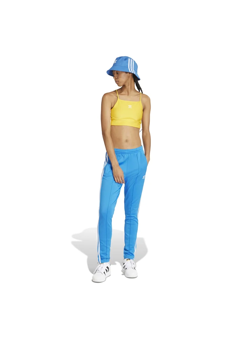 اديداس adidas 3 S BRA TOP Yellow Originals Women TOPS