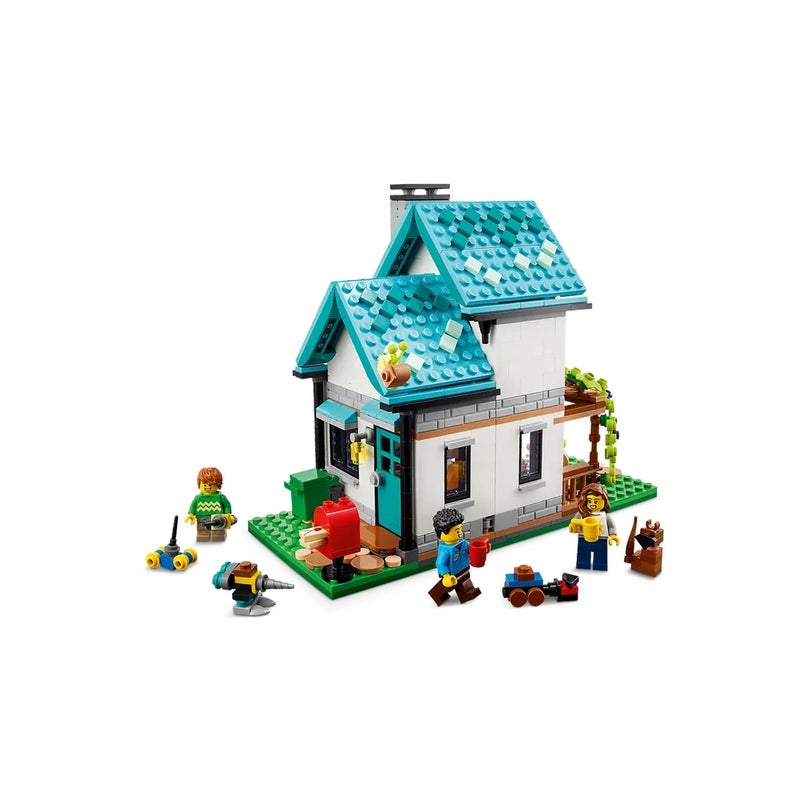 LEGO - Creator 3 in 1 Cozy House 808 Pieces - 31139 - Image 4