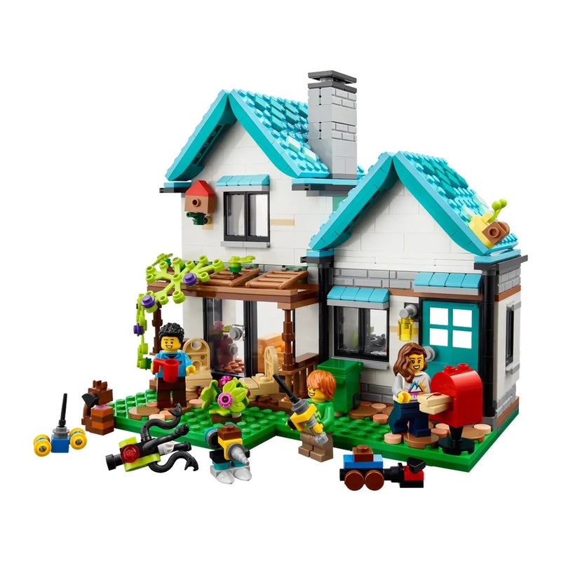 LEGO - Creator 3 in 1 Cozy House 808 Pieces - 31139 - Image 2