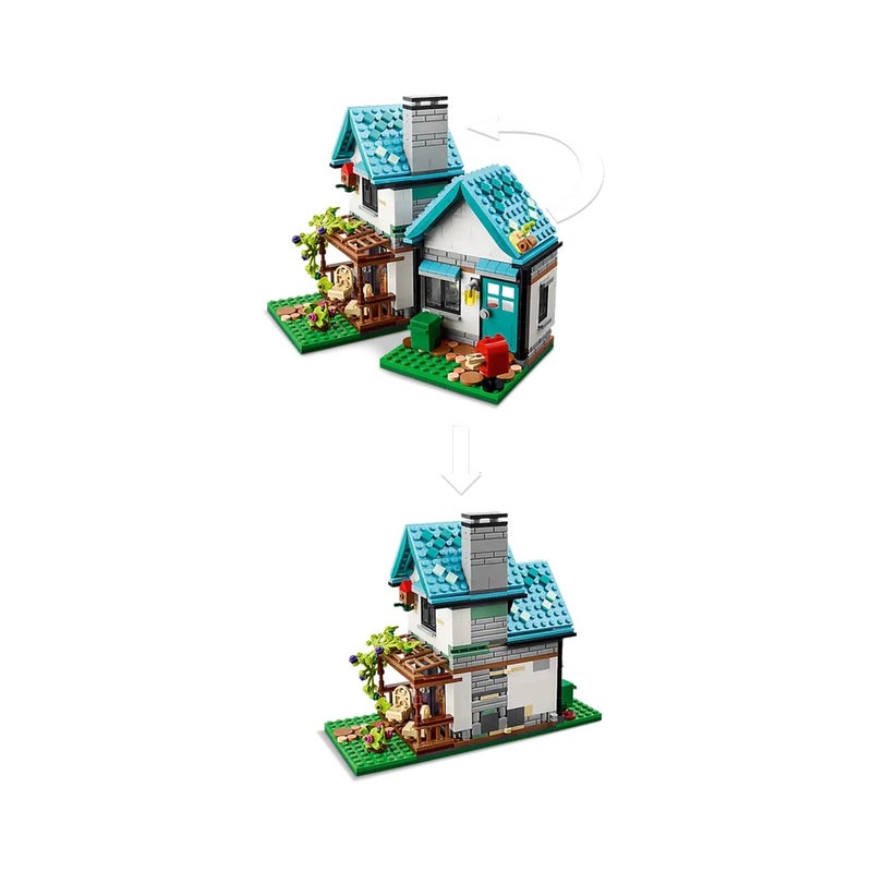 LEGO - Creator 3 in 1 Cozy House 808 Pieces - 31139 - Image 5