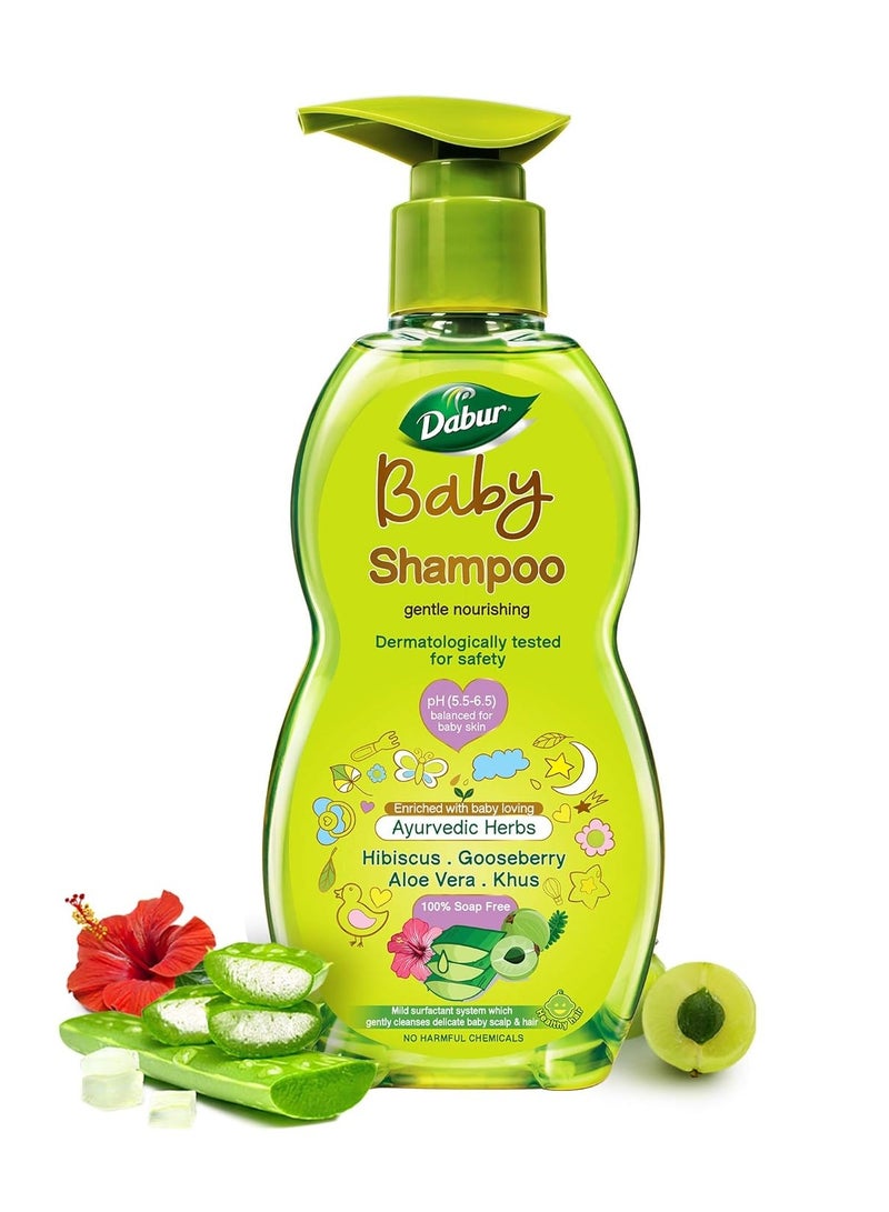Dabur Dabur Baby Shampoo - 500ml + Dabur Baby Wash - 200ml Gentle Nourishing Baby Shampoo and Baby Wash Enriched With Baby Loving Ayurvedic herbs  - Image 3