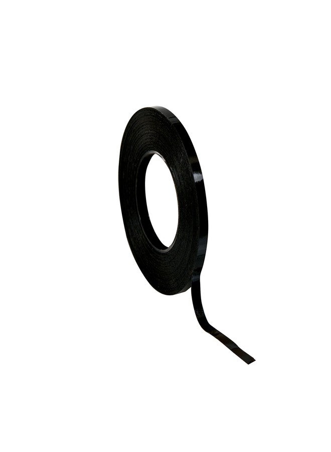 Chartpak Graphic Chart Tapes, 1" Core, 0.13" X 27 Ft, Matte Black