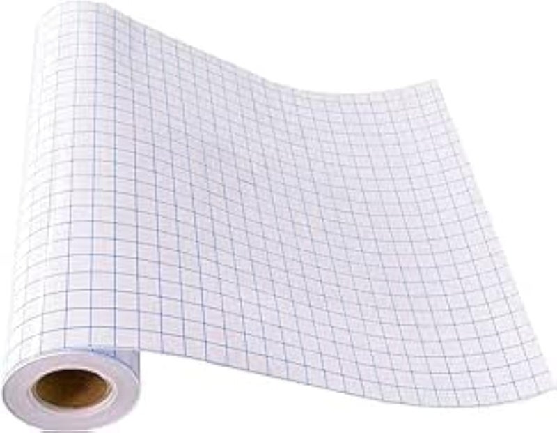 ARS Clear Vinyl Transfer Tape Roll, 30x500cm Medium Tack Vinyl Transfer Tape 5 Mil Clear Transfer Paper for Decals, Signs, Windows, Stickers - Image 1