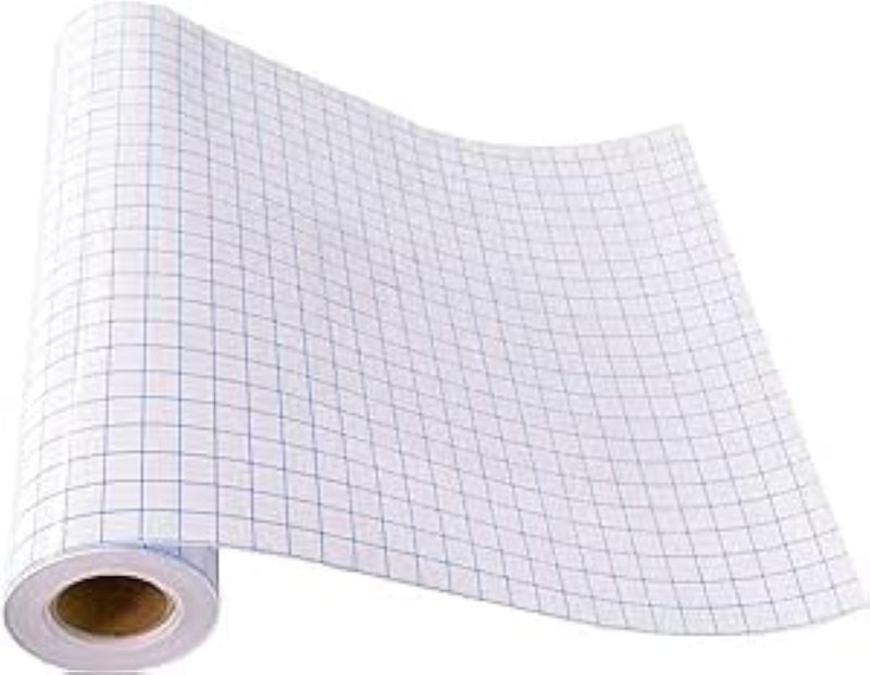 ARS Clear Vinyl Transfer Tape Roll, 30x500cm Medium Tack Vinyl Transfer Tape 5 Mil Clear Transfer Paper for Decals, Signs, Windows, Stickers - Image 2