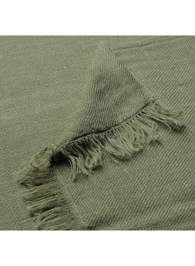 Zaboon Throw, grey-green, 130x170 cm - Image 2