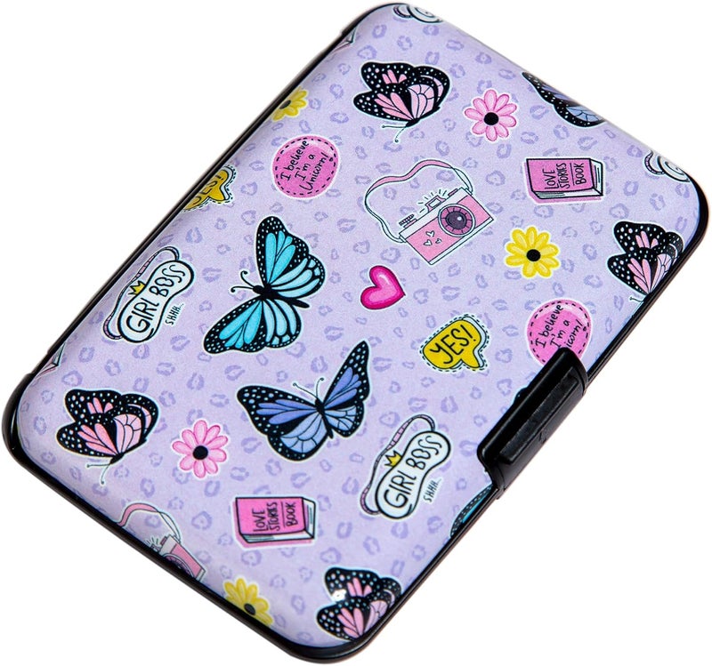 Kaabao Credit Card Holder Small RFID Blocking Wallet Business Metal Slim Mini Aluminum Hard Case for Women Men - Image 1