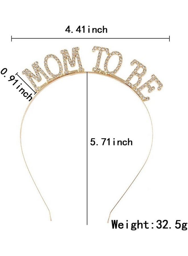 Partysanthe Mom To Be Crowns Tiara/Headband Mommy to Be Gifts for Women Gifts - 1pc - Image 2
