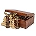 Wegiel Handmade European Professional Tournament Chess Pieces With Wood Storage Case - Image 3