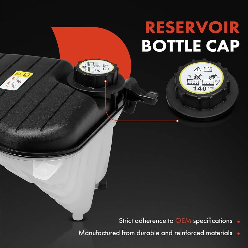 A-Premium Coolant Recovery Reservoir Tank for Jaguar XF - Image 4