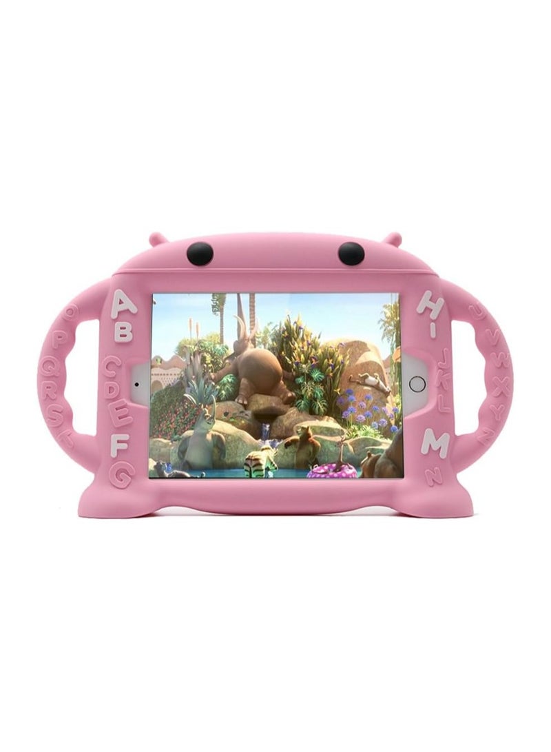 **غطاء واقي للأطفال للآيباد ميني 5/4/3/2/1 - غطاء سيليكون مضاد للصدمات مع مقبض وحامل، للآيباد ميني الجيل الخامس 7.9 بوصة 2019 [سلسلة الروبوت المتحرك].**