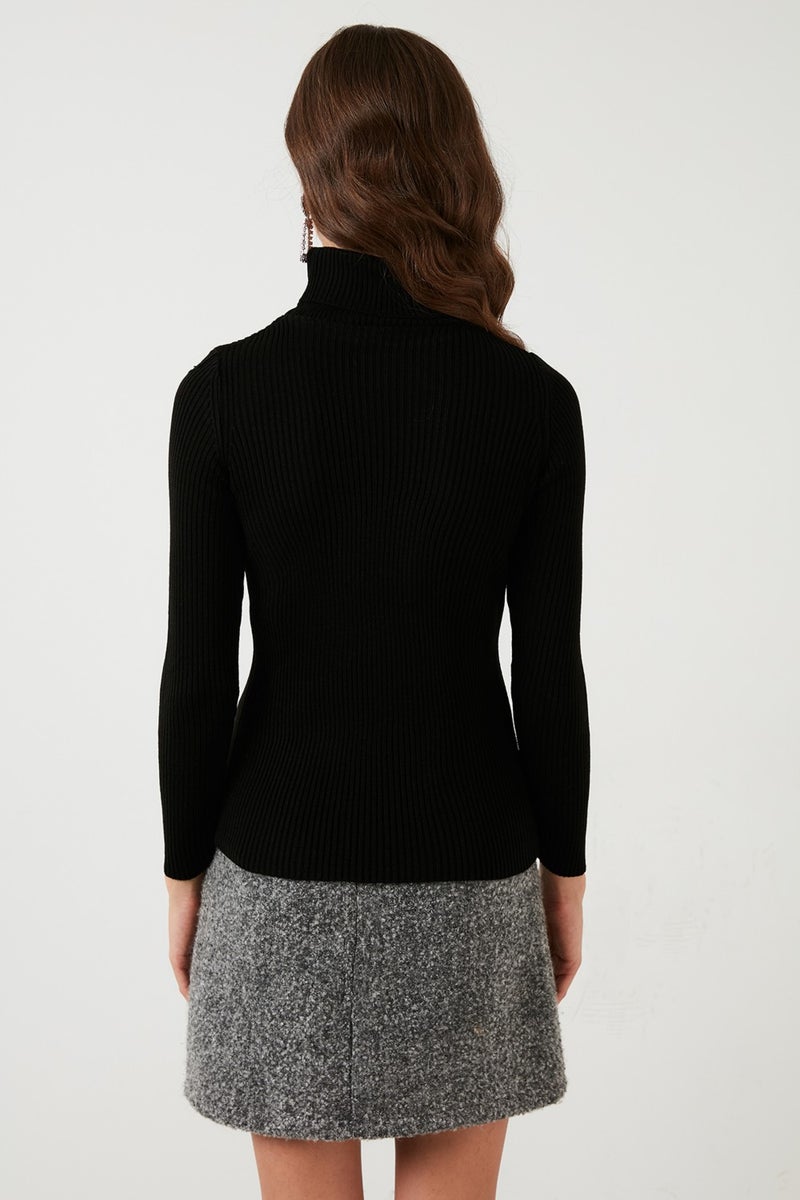 Lela Turtleneck Soft Acrylic Sweater Women's Sweater 4614102  - Image 5
