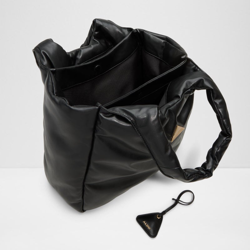 ALDO Ppuffcarryy black synthetic Tote Bag - Image 3