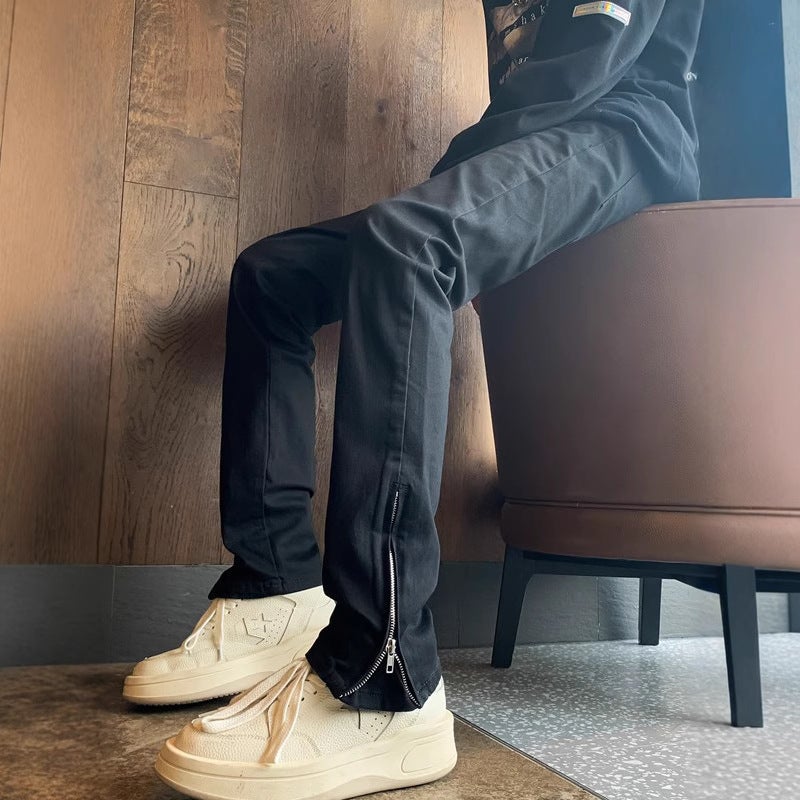Unisex Casual Daily Denim Jeans - Image 3