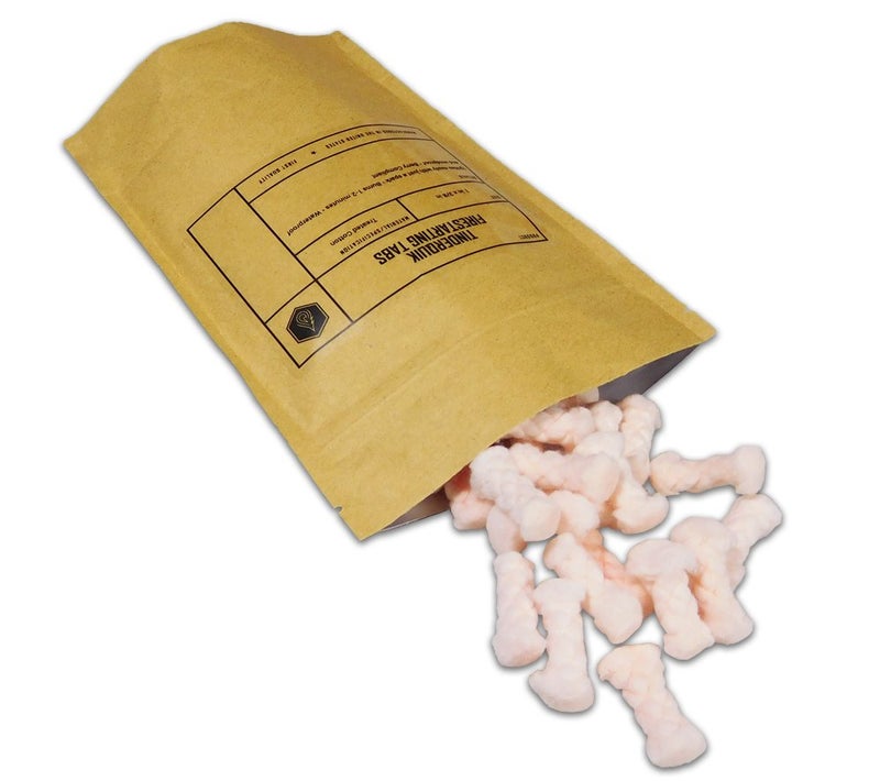 5col Survival Supply TinderQuik Firestarting Tabs 50 (for SparkLite FireSteel Blastmatch) - Image 1