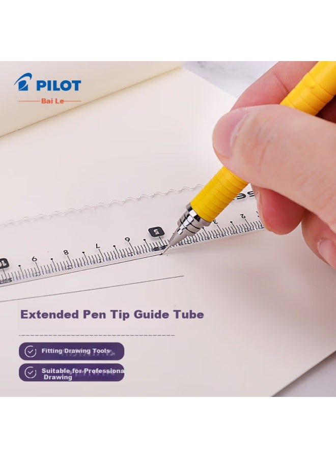 Pilot Drawing Pencil/Autograph Pencil/Erasable Pencil Professional Drawing Student Stationery H-325 0.5Mm Bright Red - Image 2