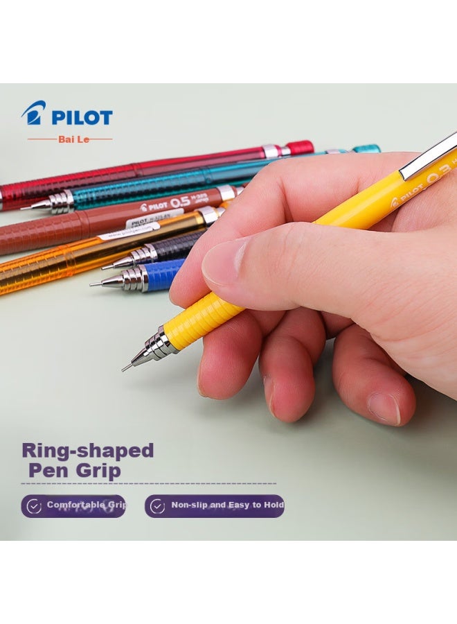 Pilot Drawing Pencil/Autograph Pencil/Erasable Pencil Professional Drawing Student Stationery H-325 0.5Mm Bright Red - Image 3