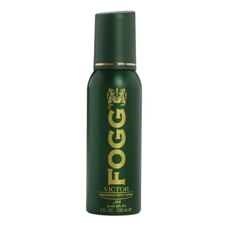 Fogg Victor Fragrance Body Spray, Green- 120ml - Image 1