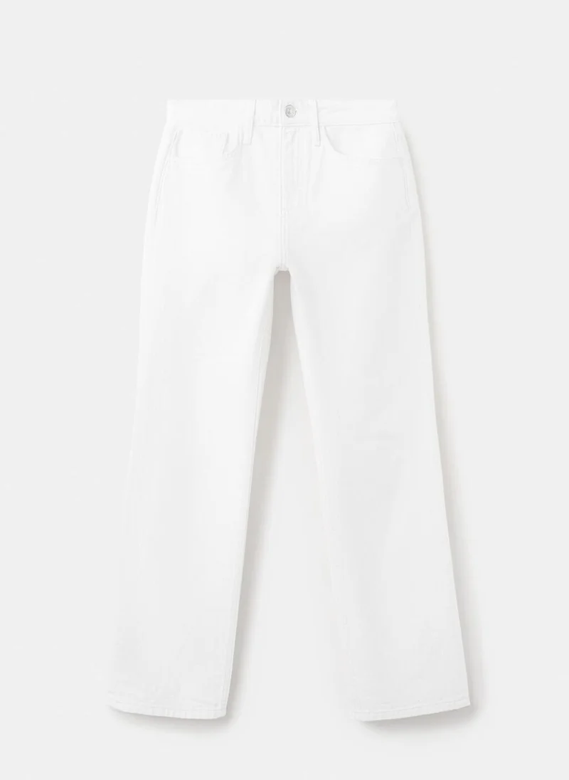 Mango  Matilda High-Rise Straight Jeans for Women | Best Price UAE