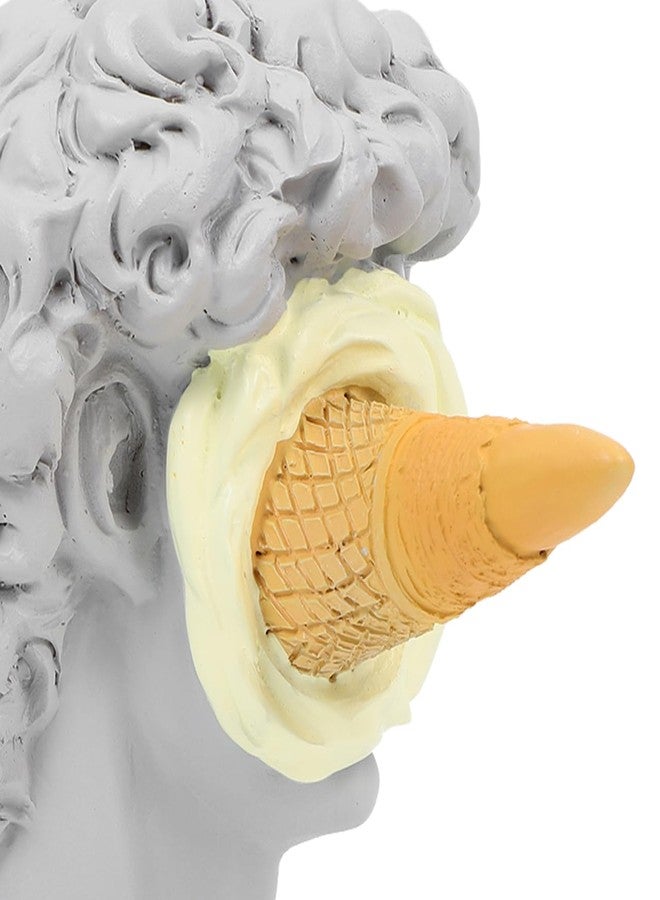 TENDYCOCO Creative Ice Cream Smashed David Sculpture Adorn Home Decorative Statue - Image 5