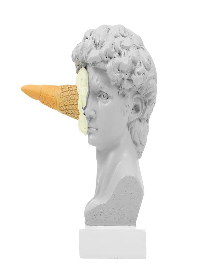 TENDYCOCO Creative Ice Cream Smashed David Sculpture Adorn Home Decorative Statue - Image 4