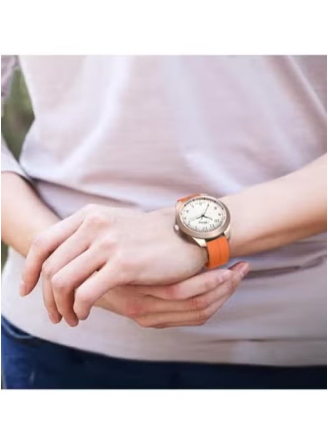 JAJEEK Magnetic Watch Band 22mm – Quick Release Soft Silicone Sport Strap for Men – Skin-Friendly, Lightweight, and Sweat-Resistant Wristband with Secure Magnetic Clasp – Durable and Comfortable Replacement Band Compatible with All Standard 22mm Smartwatches – Ideal for Daily Wear, Sports, and Outdoor Use - Image 4