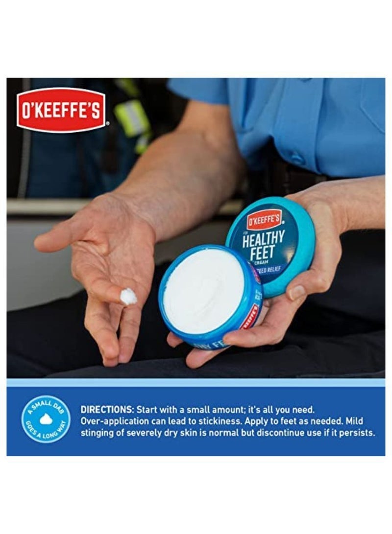 O'Keeffe's Healthy Feet Cream Guaranteed Relief - Image 3