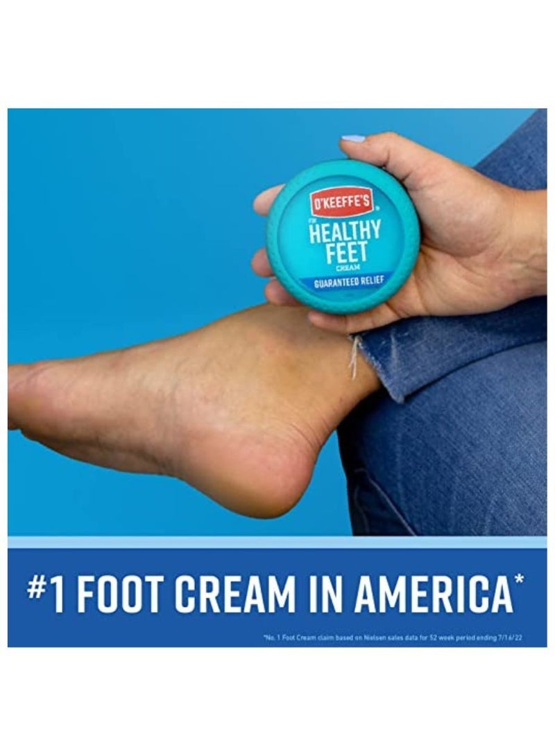 O'Keeffe's Healthy Feet Cream Guaranteed Relief - Image 2