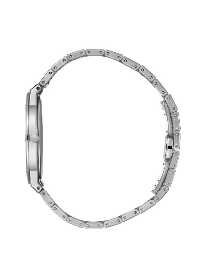 بيفرلي هيلز بولو كلوب BEVERLY HILLS POLO CLUB BP3717X.230 Men's Analog Display Watch & Metal Strap Silver/Gold