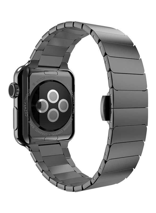 Voberry Replacement Band For Apple Watch Series 3/2/1 Black - Image 1